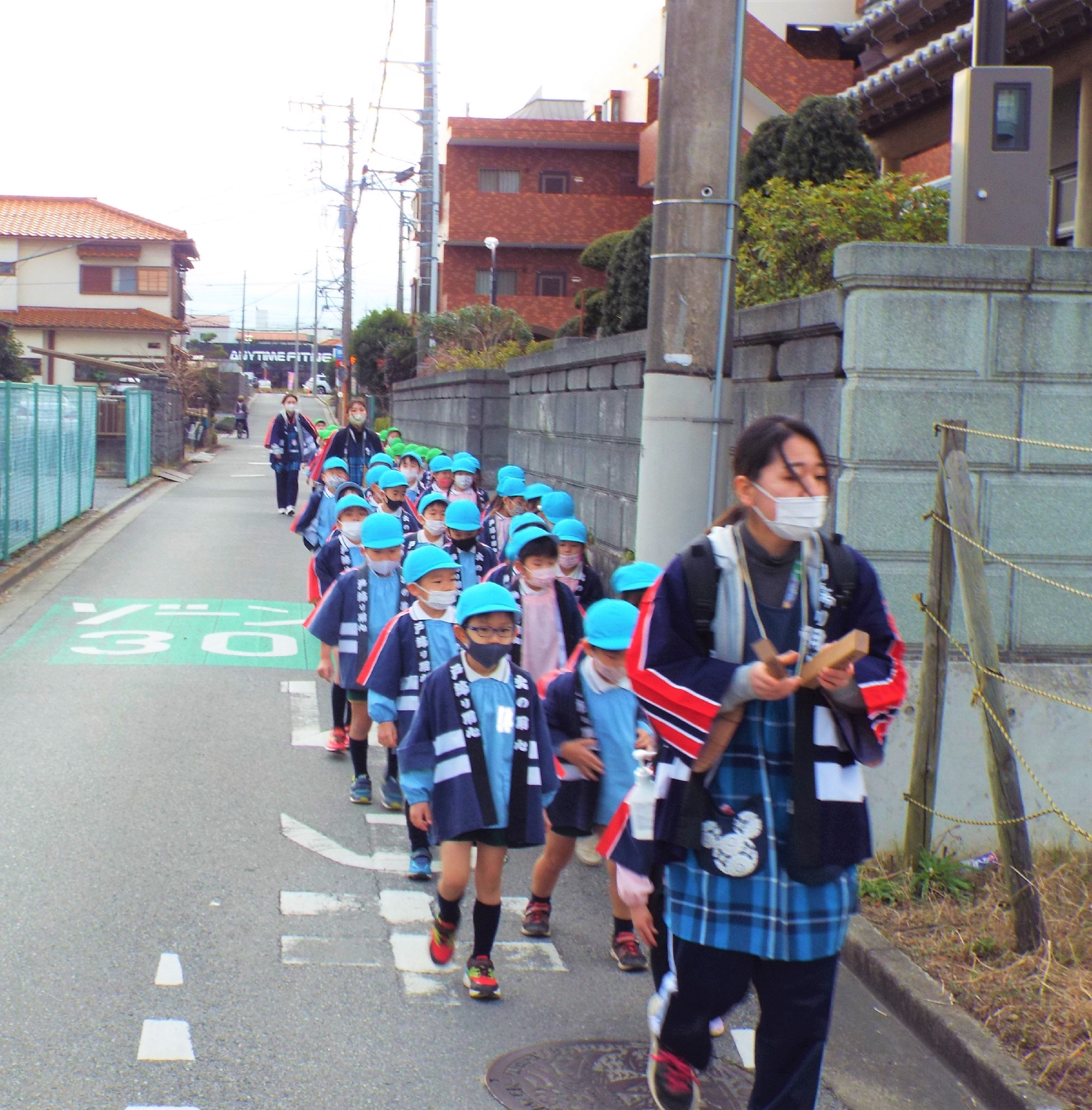 🚒年長組さんの消防署見学🚑