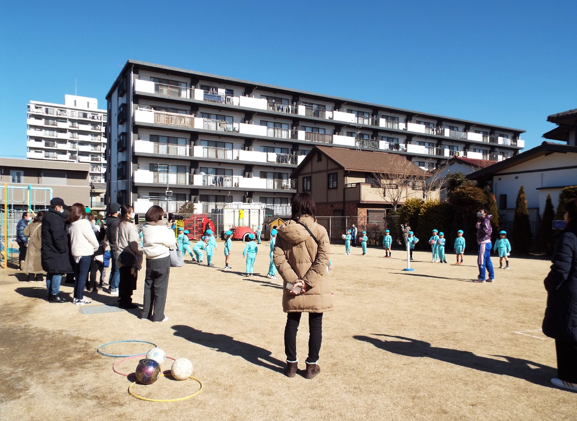 体操教室参観でした